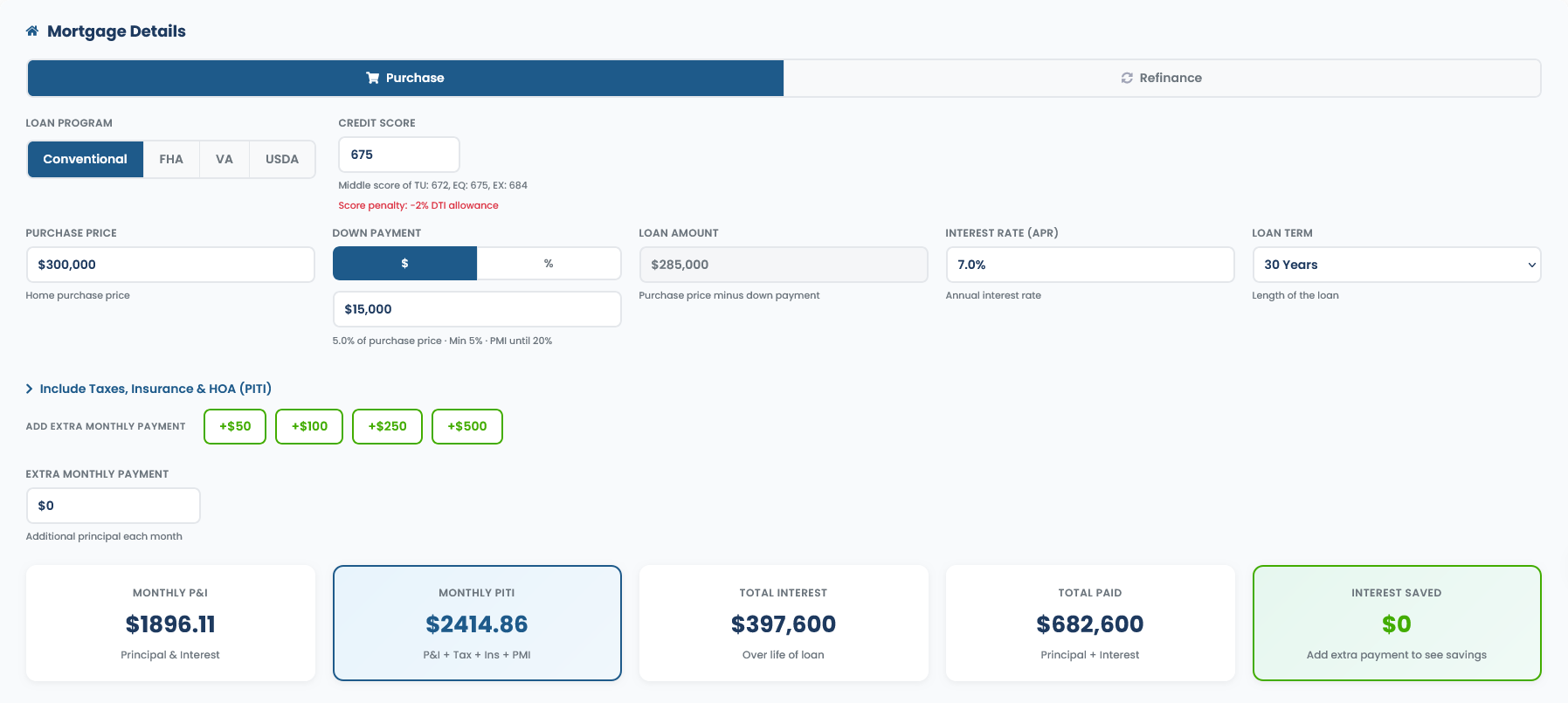 Underwriting Simulation - Purchase